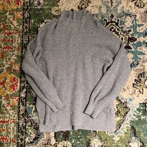 Gap Mockneck Gray Sweater